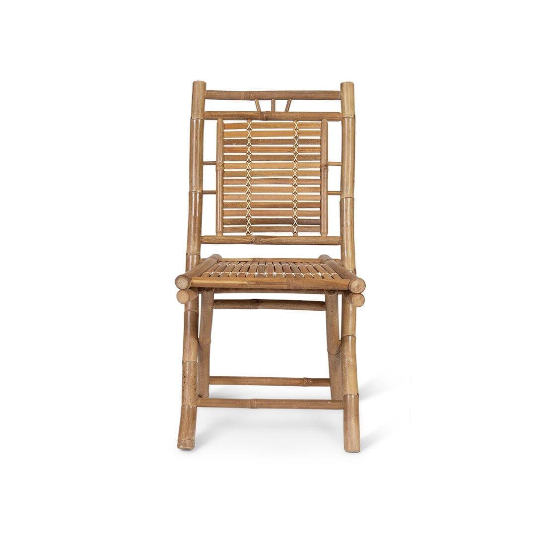 Outlet - Lila Bamboo Garden Folding Chair - Set of 2