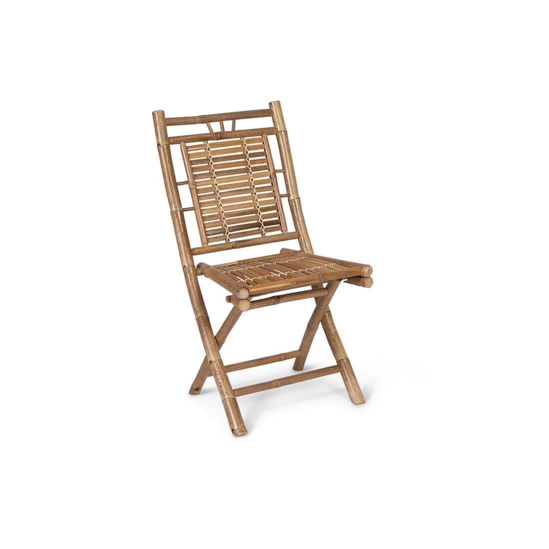 Outlet - Lila Bamboo Garden Folding Chair - Set of 2