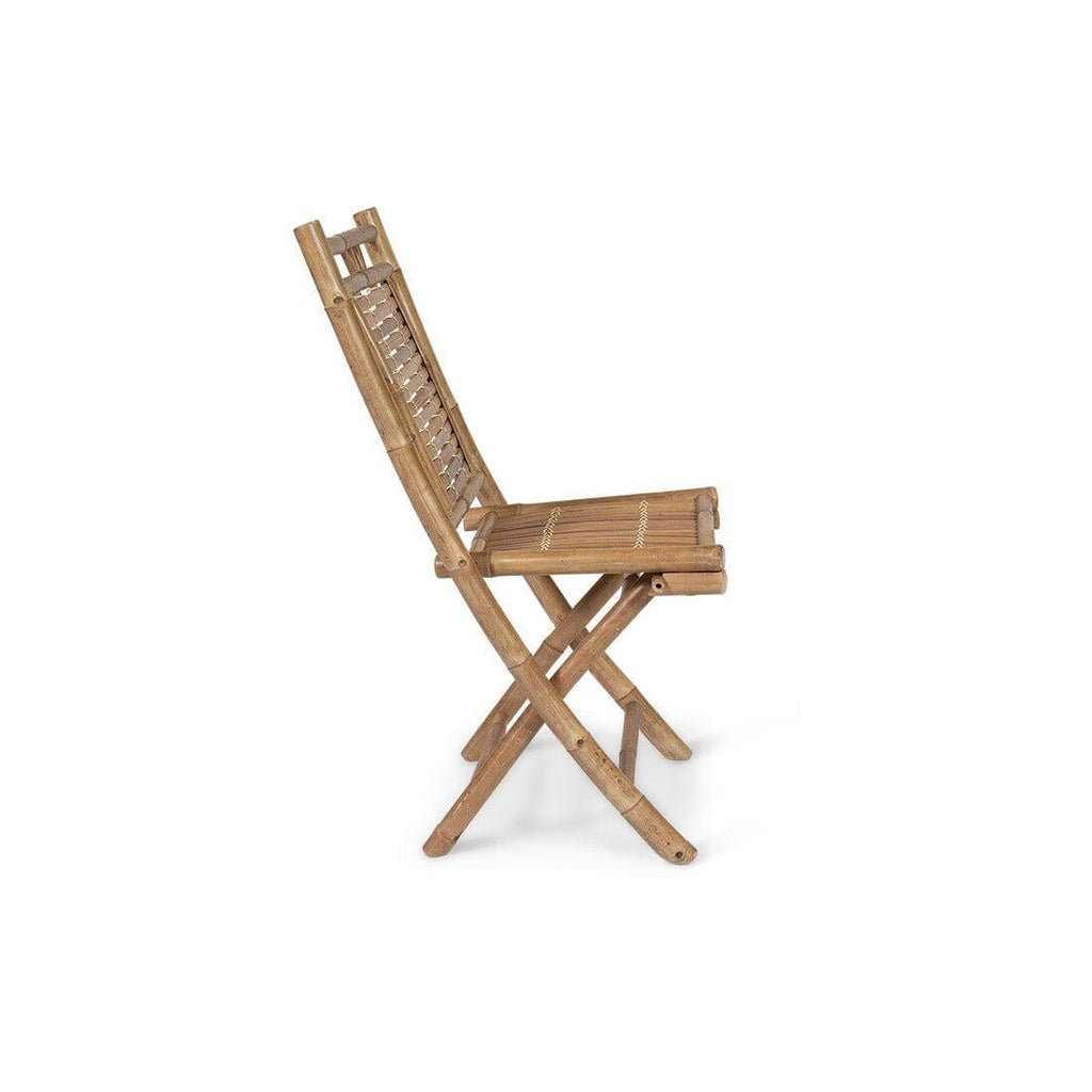 Outlet - Lila Bamboo Garden Folding Chair - Set of 2