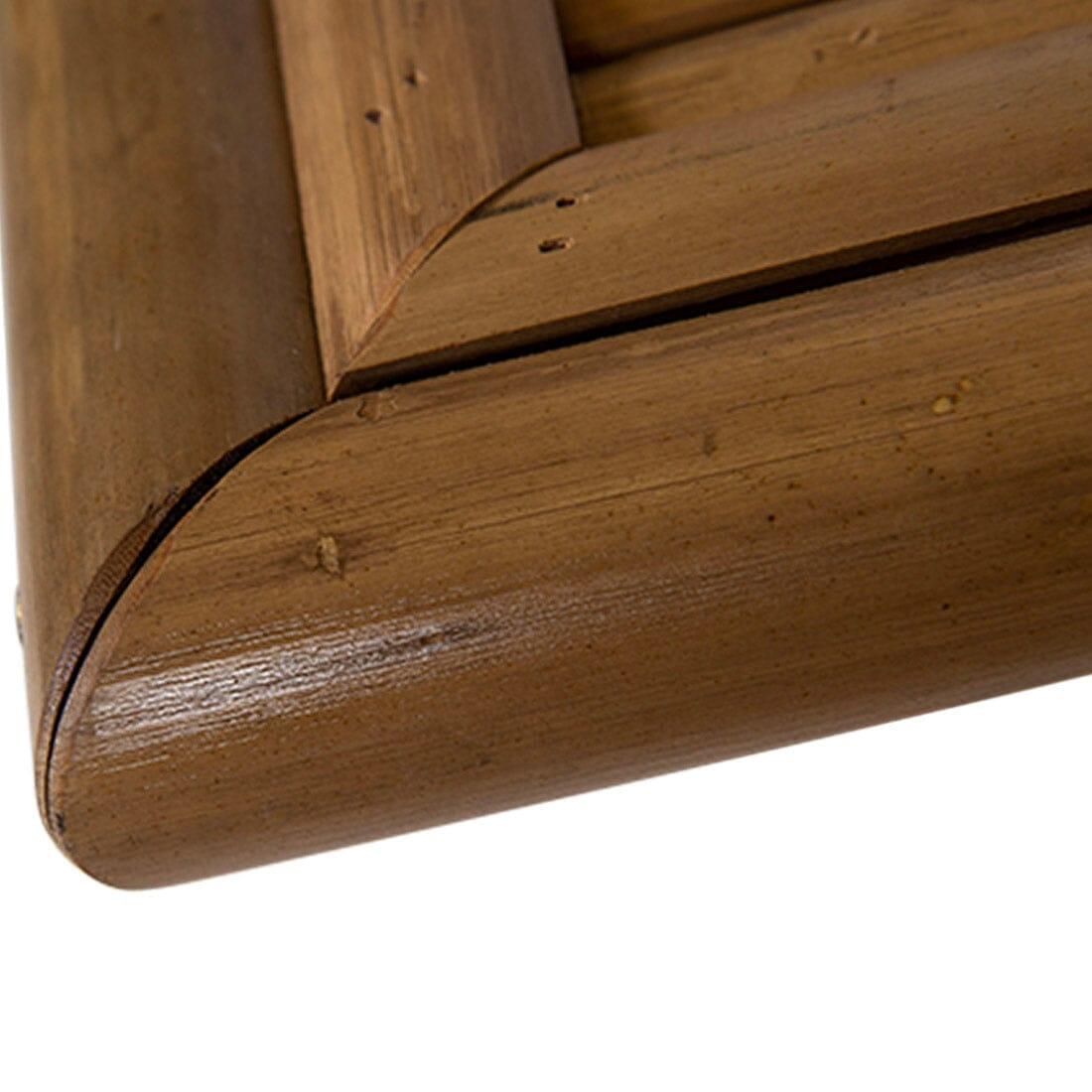 OUTLET - Lila Bamboo Square Garden Folding Table - 70cm