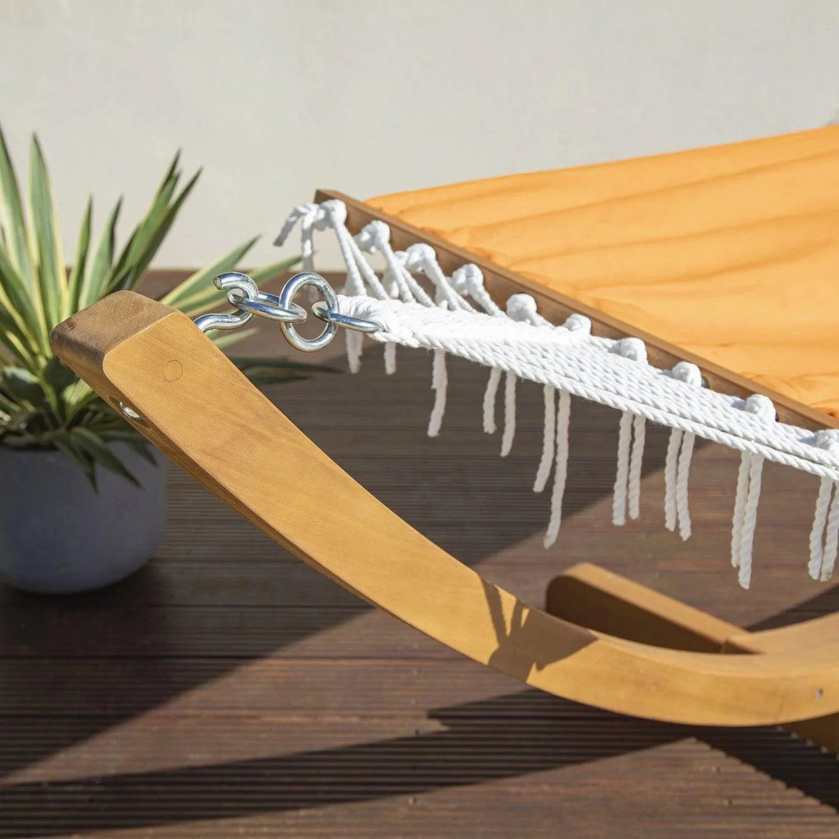 Outlet – Lulu hammock - solid wood - orange