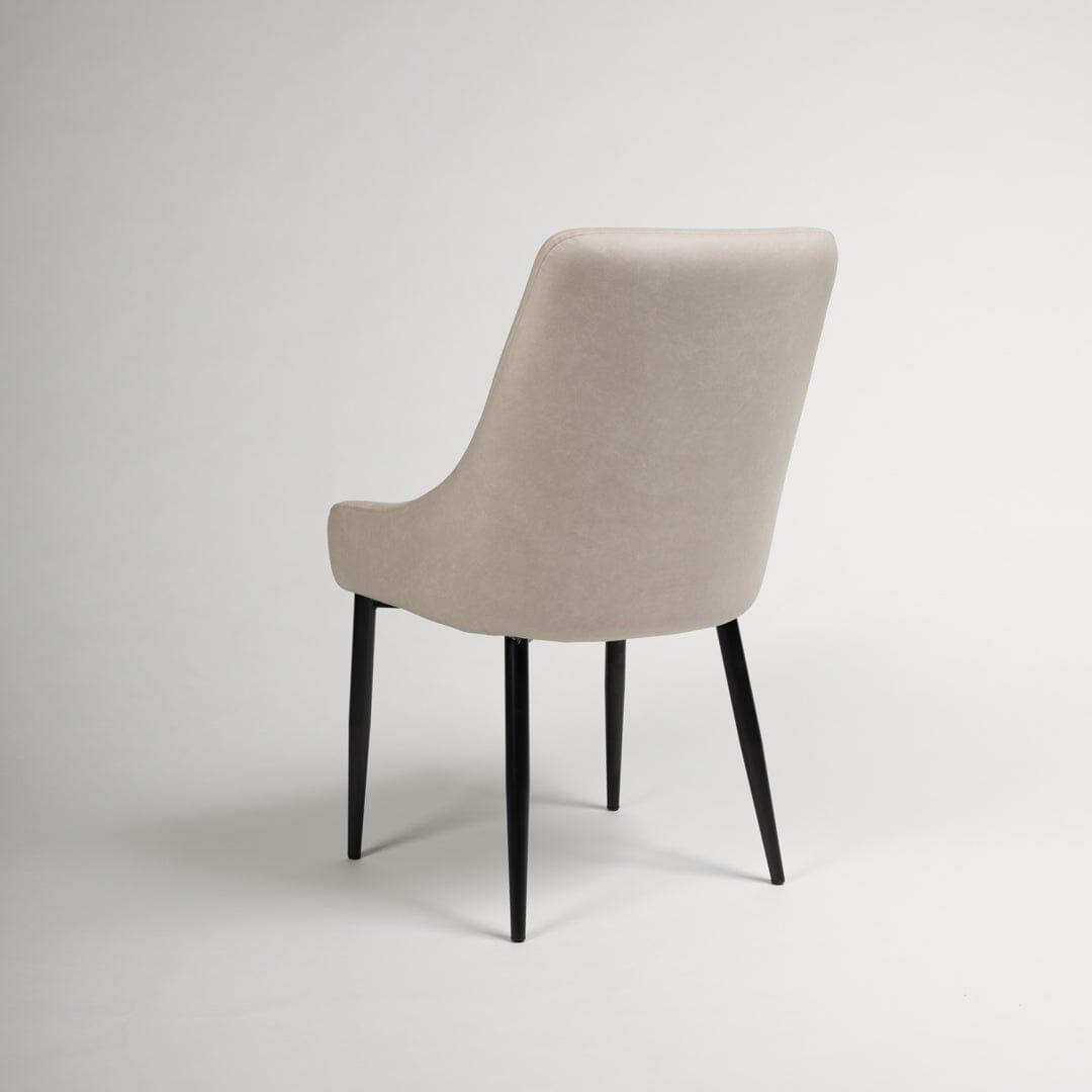 OUTLET - Maeve Dining Chairs - Set of 2 - Stone & Black