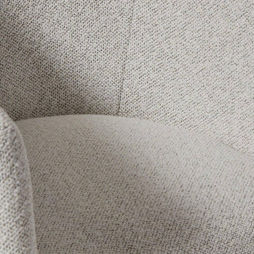 OUTLET - Magnus Dove Grey Dining Chairs - Set of 2 - Oak Legs