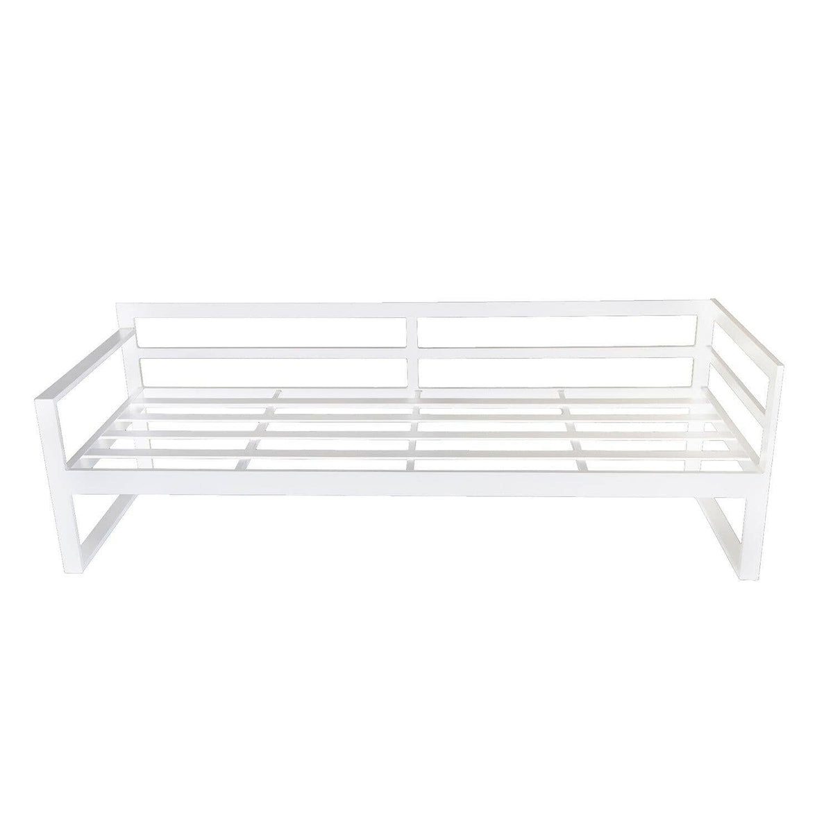 Outlet - Maia Garden Corner Sofa - White - Left Hand Assembly
