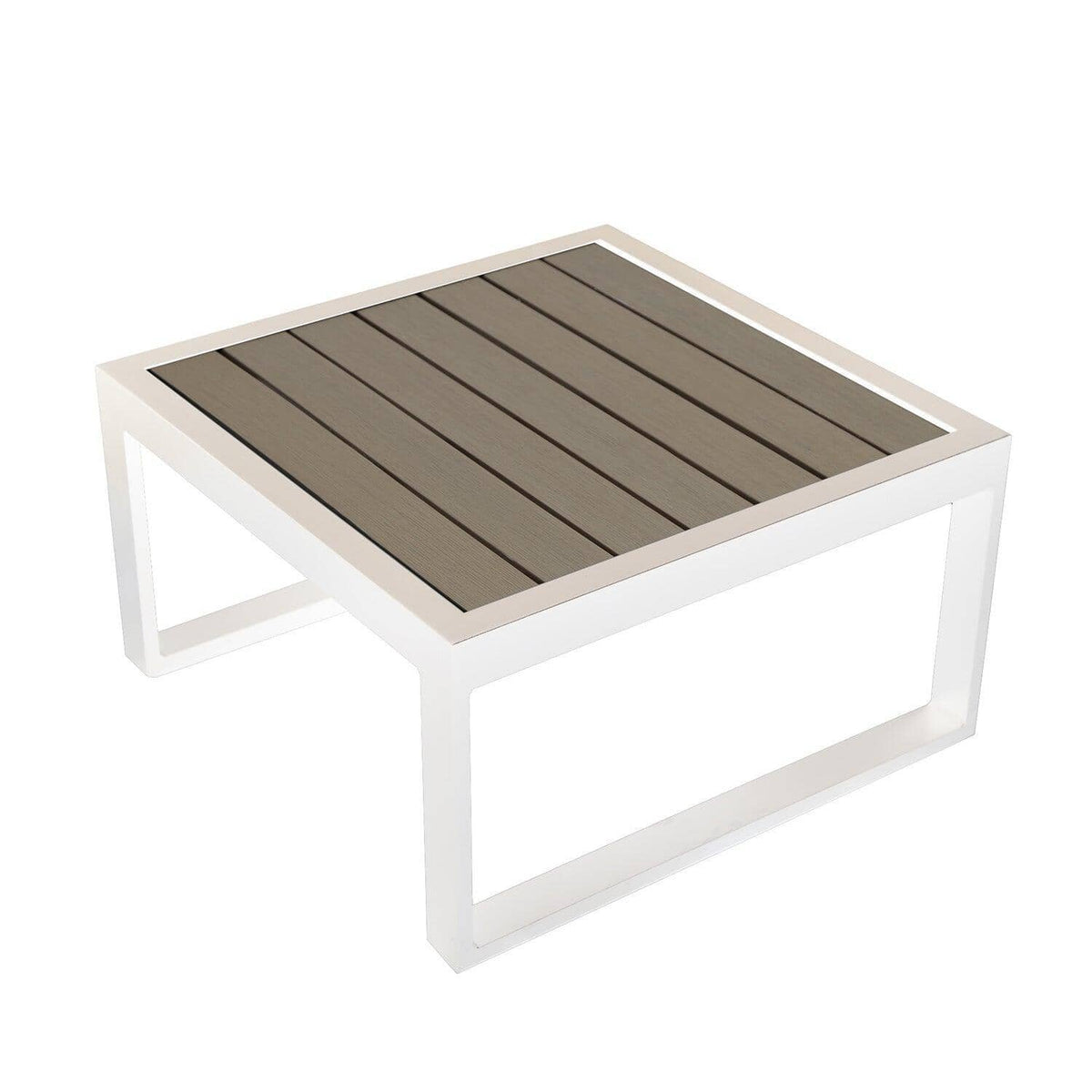 Outlet - Maia Garden Corner Sofa - White - Left Hand Assembly