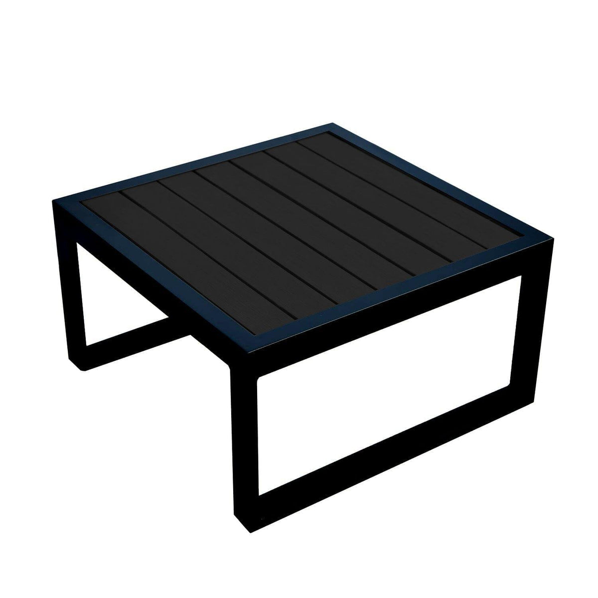 OUTLET - Maia Garden Corner Sofa - Black Left Hand Assembly