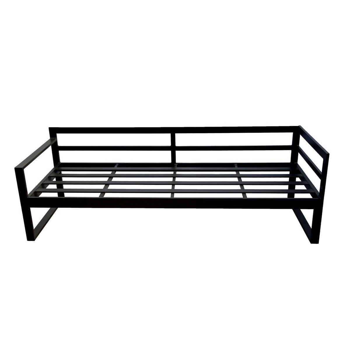 OUTLET - Maia Garden Corner Sofa - Black - Right Hand Assembly