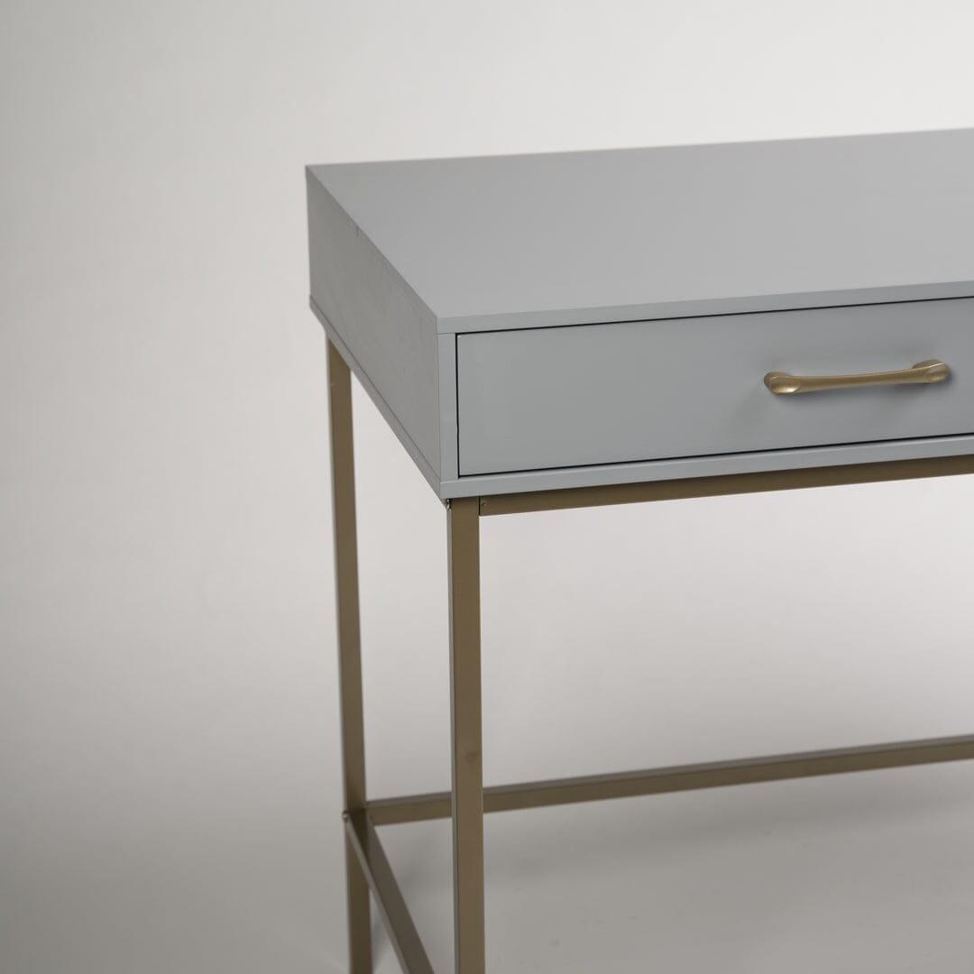 OUTLET - Marie Grey Dressing Table with Drawers