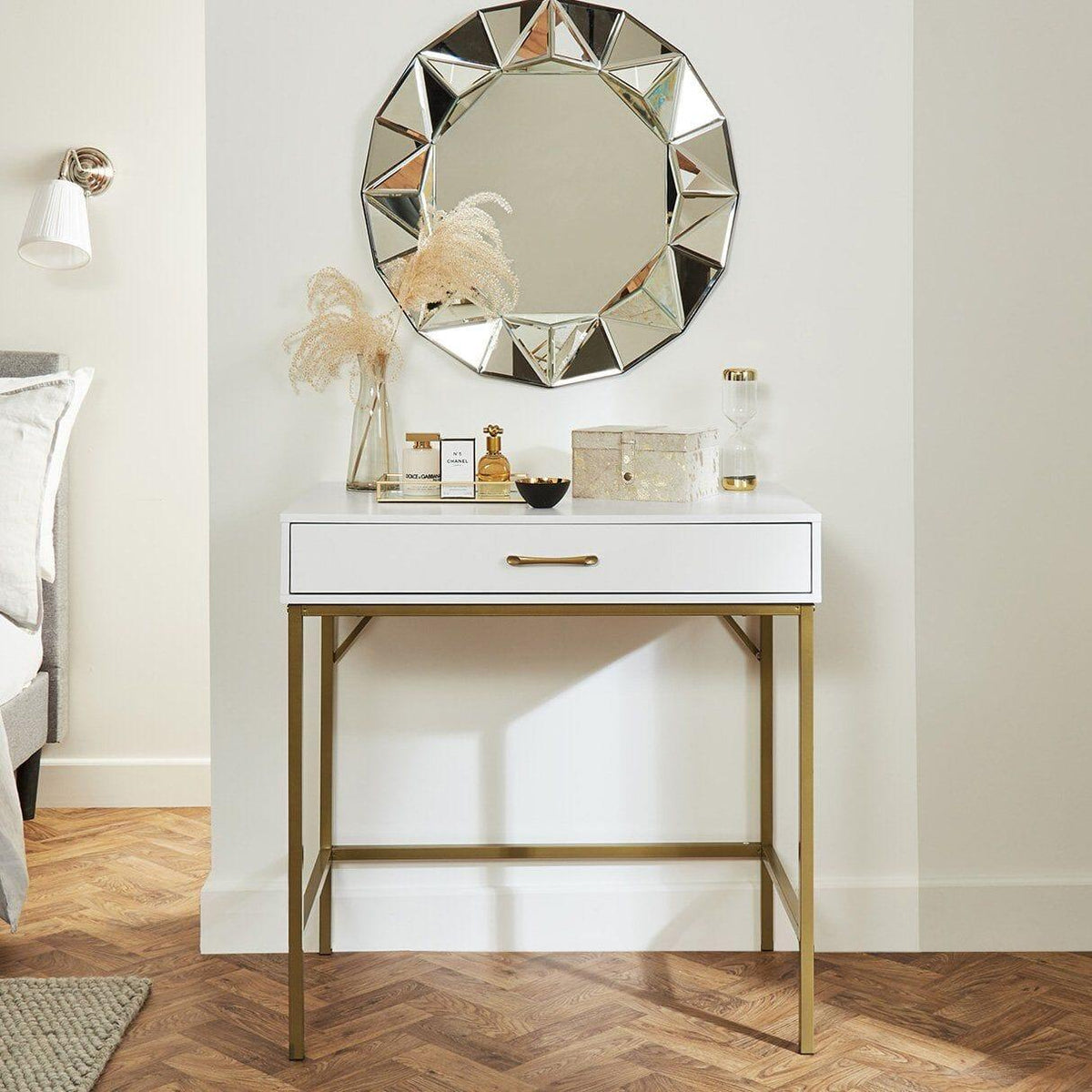 OUTLET - Marie Small Desk - White