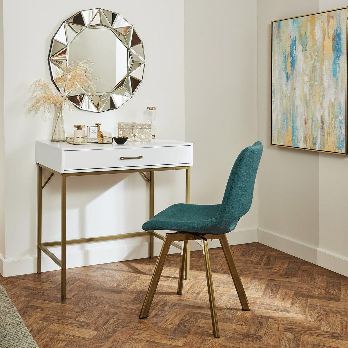 OUTLET - Marie Small Desk - White