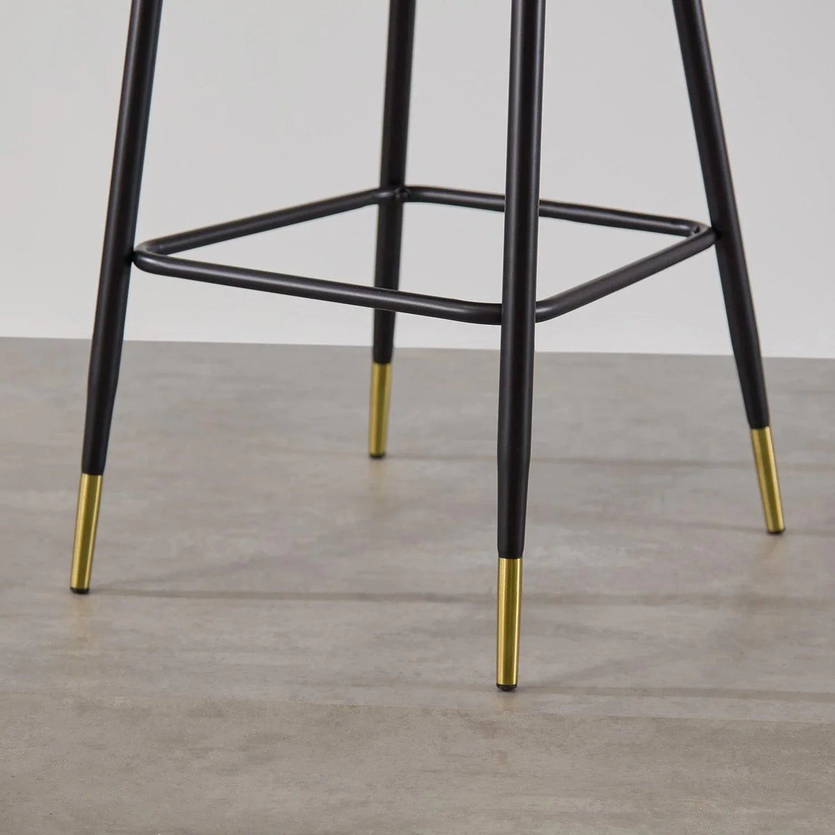 Outlet - Marilyn Bar Stool - Grey Velvet