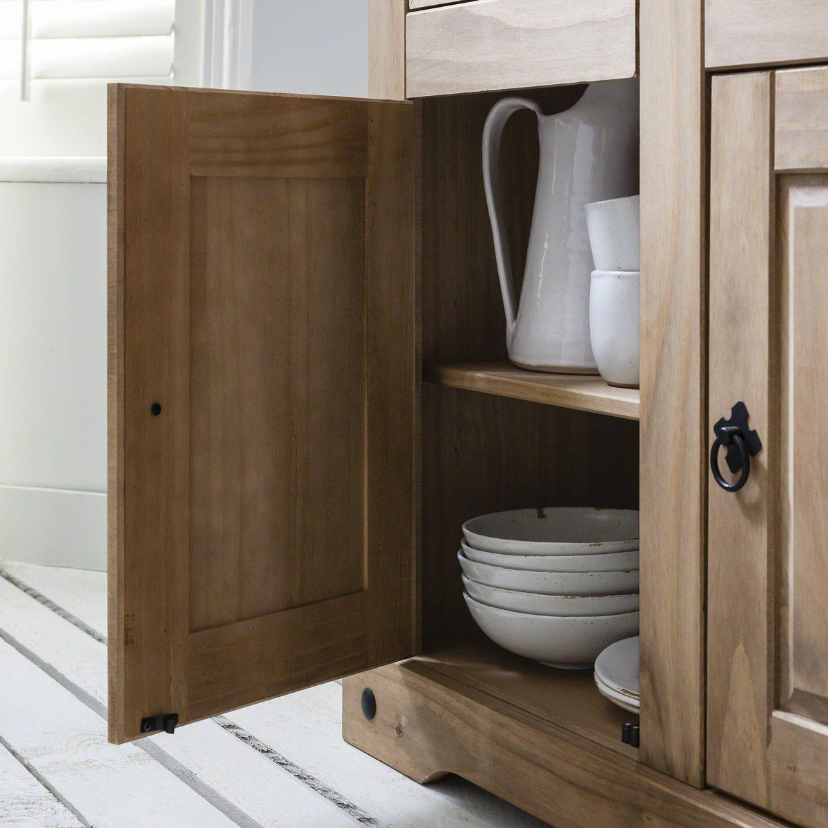 OUTLET - Sideboard - 3 Drawers 3 Doors - Solid Pine