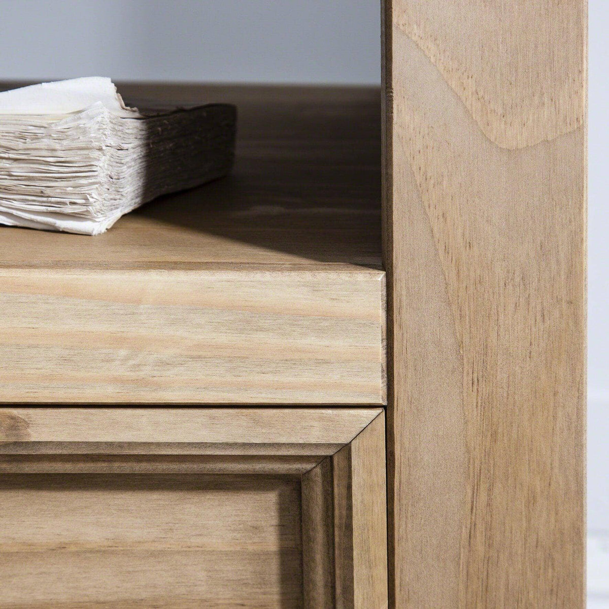 Outlet - Solid Wood TV Unit - Pine