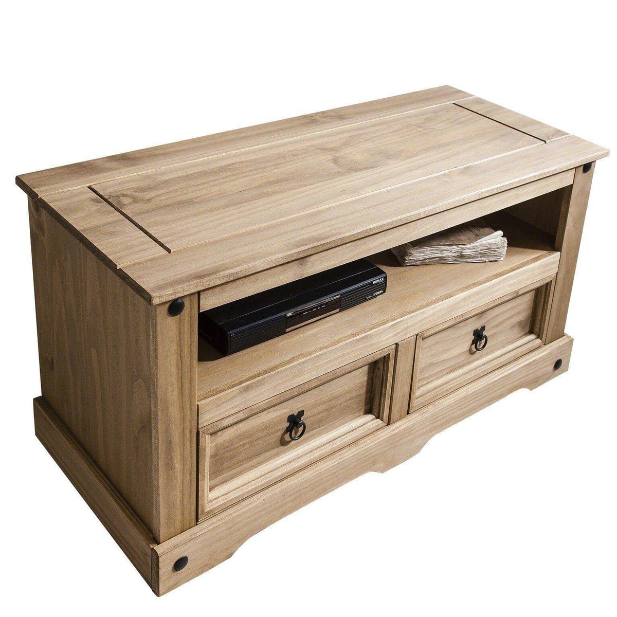 Outlet - Solid Wood TV Unit - Pine