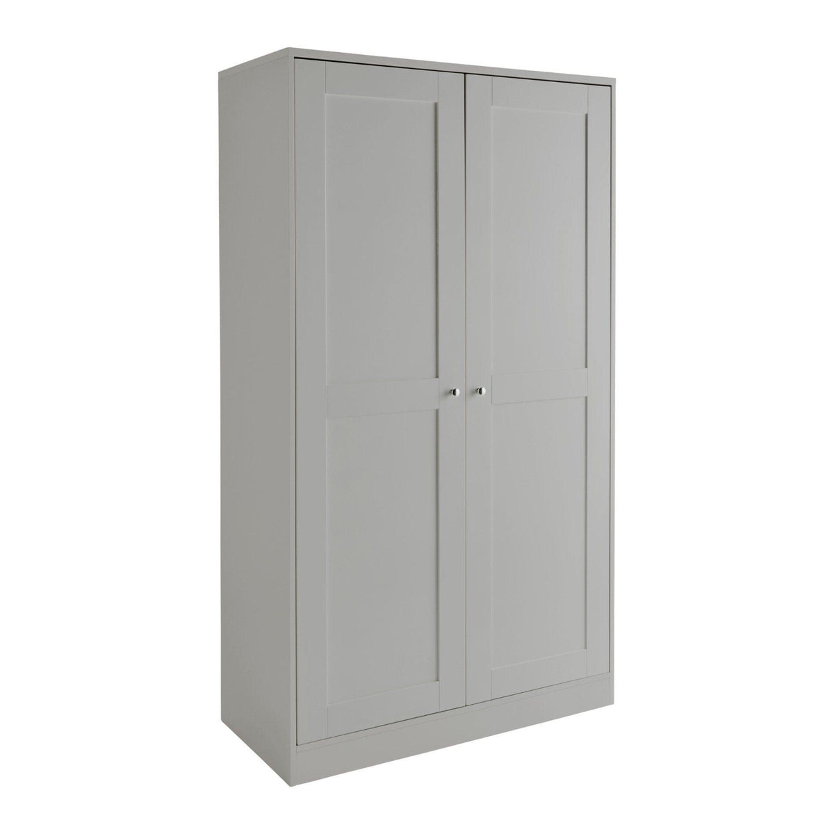 OUTLET - Stevie Double Wardrobe - Grey