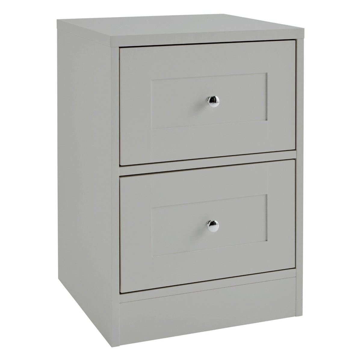 Outlet - Stevie Bedside Table - Grey