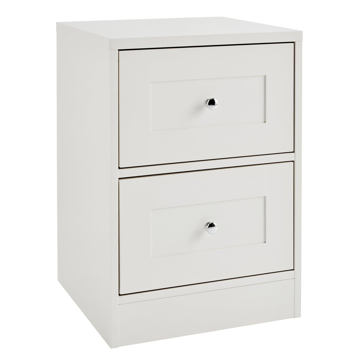 Outlet - Stevie Bedside Table - White