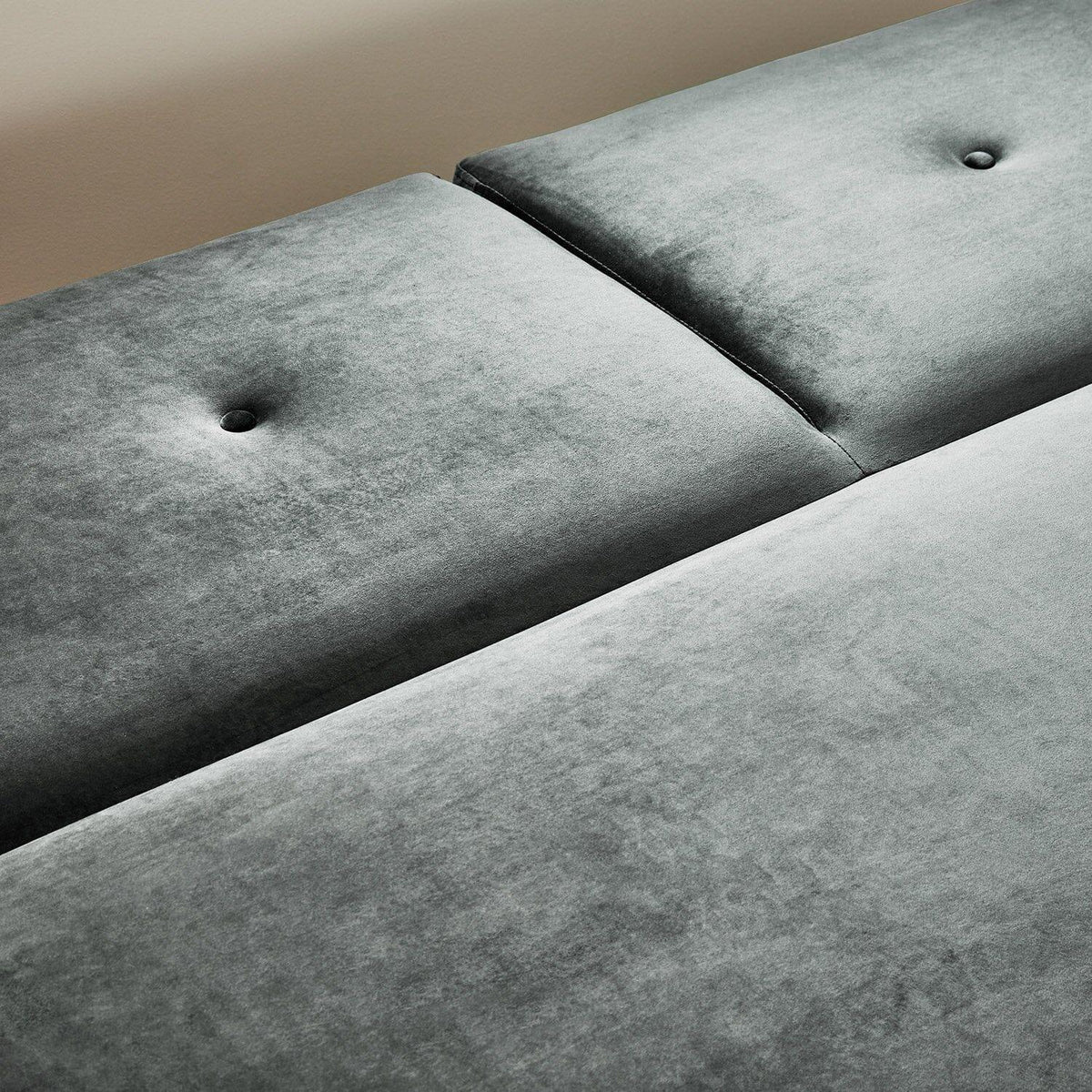Outlet - Tamsin click clack sofa bed - grey velvet