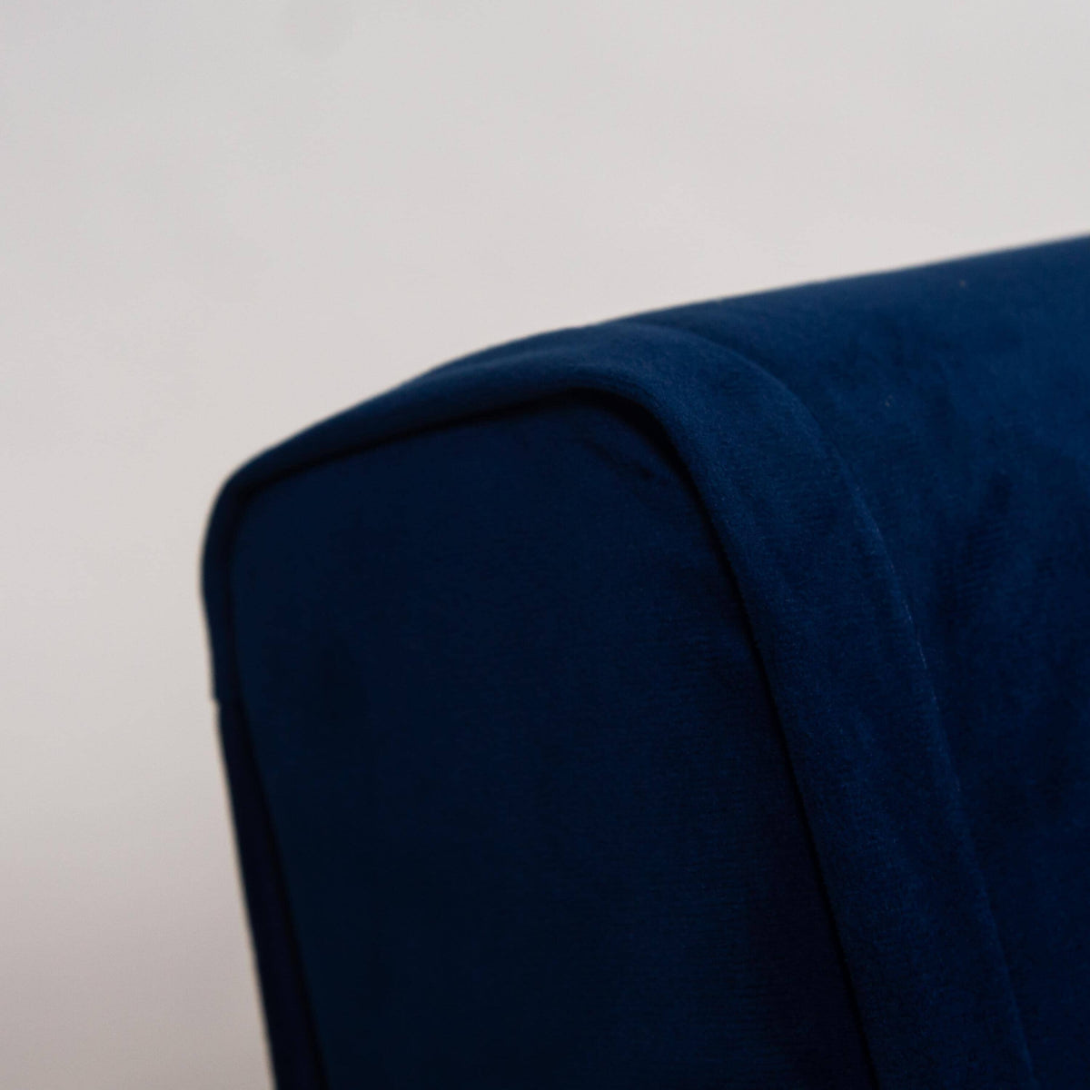 OUTLET - Una 2 Seater Double Sofa Bed - Blue Velvet