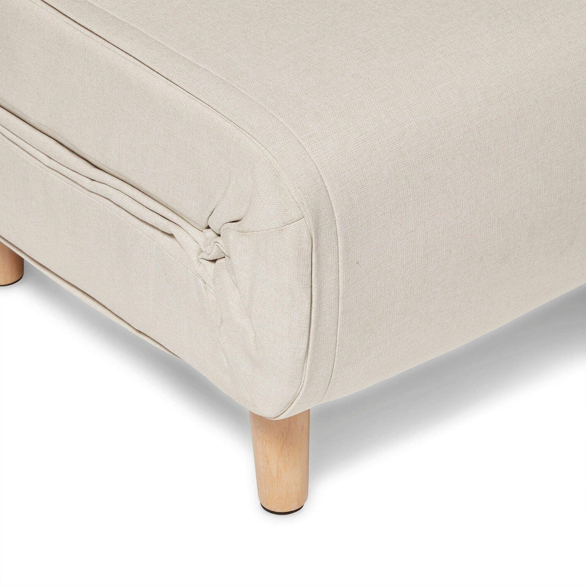 OUTLET - Una Single Sofa Bed - Oatmeal Linen