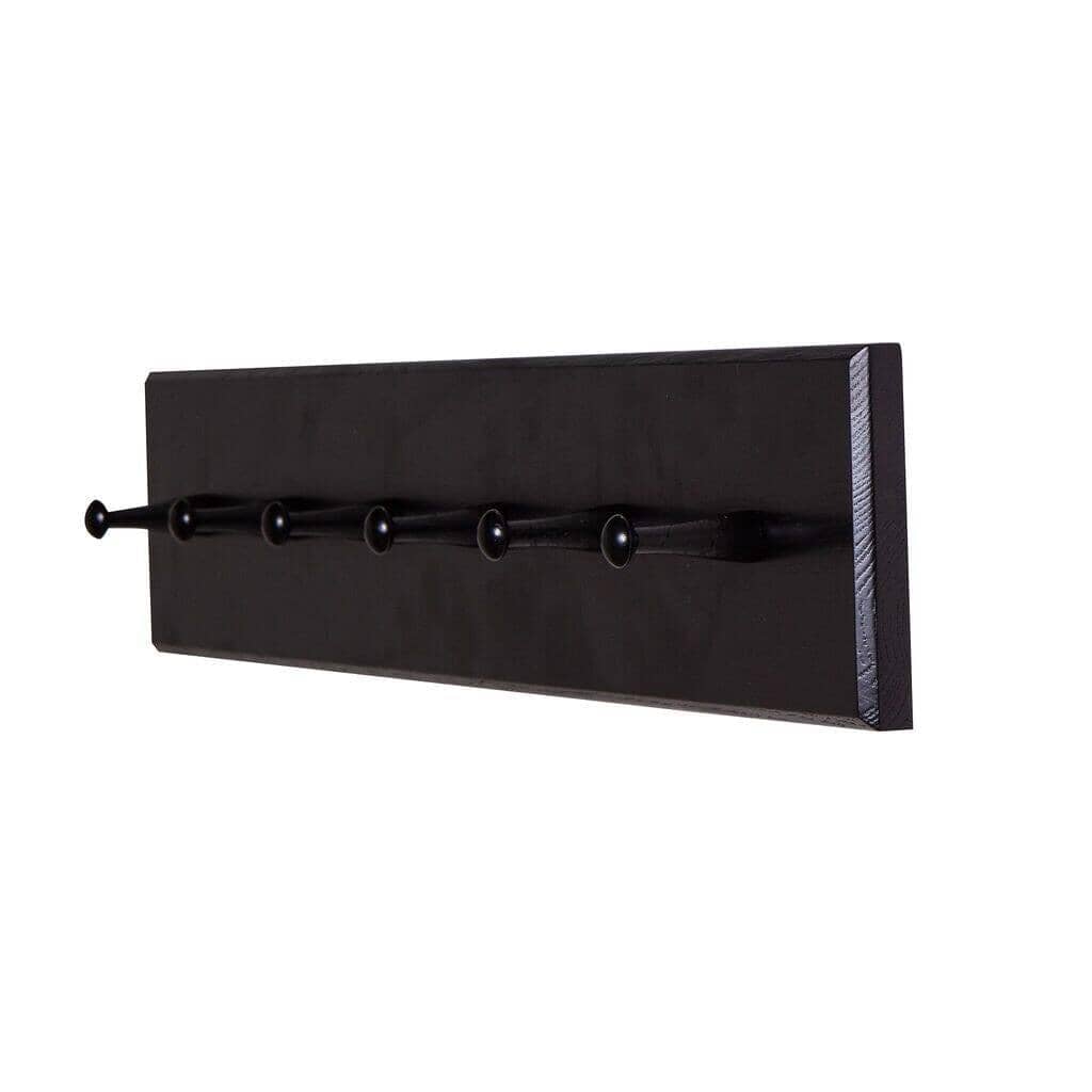 Outlet - Willow Wooden Coat Rack - Black
