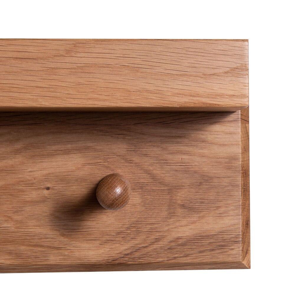 OUTLET - Willow Wooden Coat Rack with Shelf - Oak