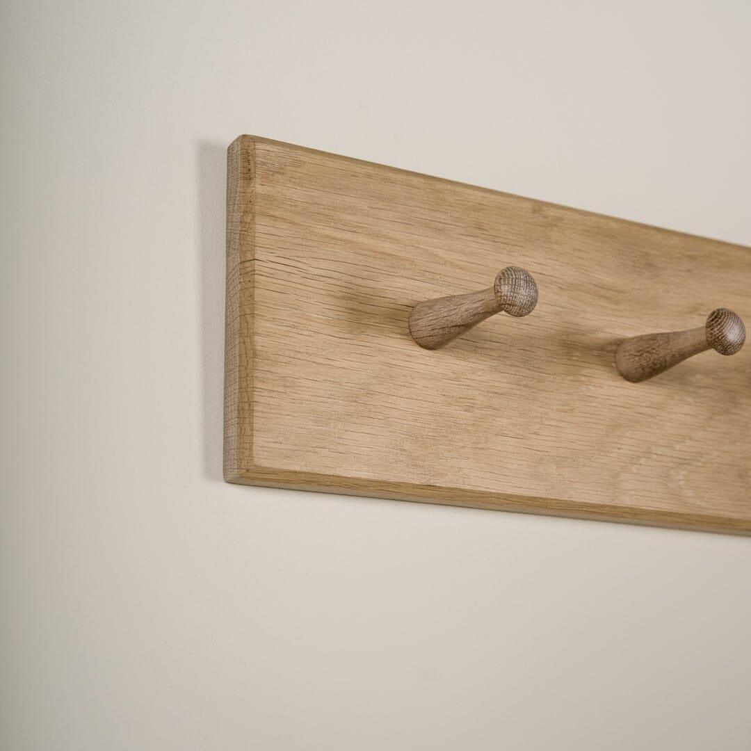OUTLET - Willow Wooden Coat Rack - Whitewash