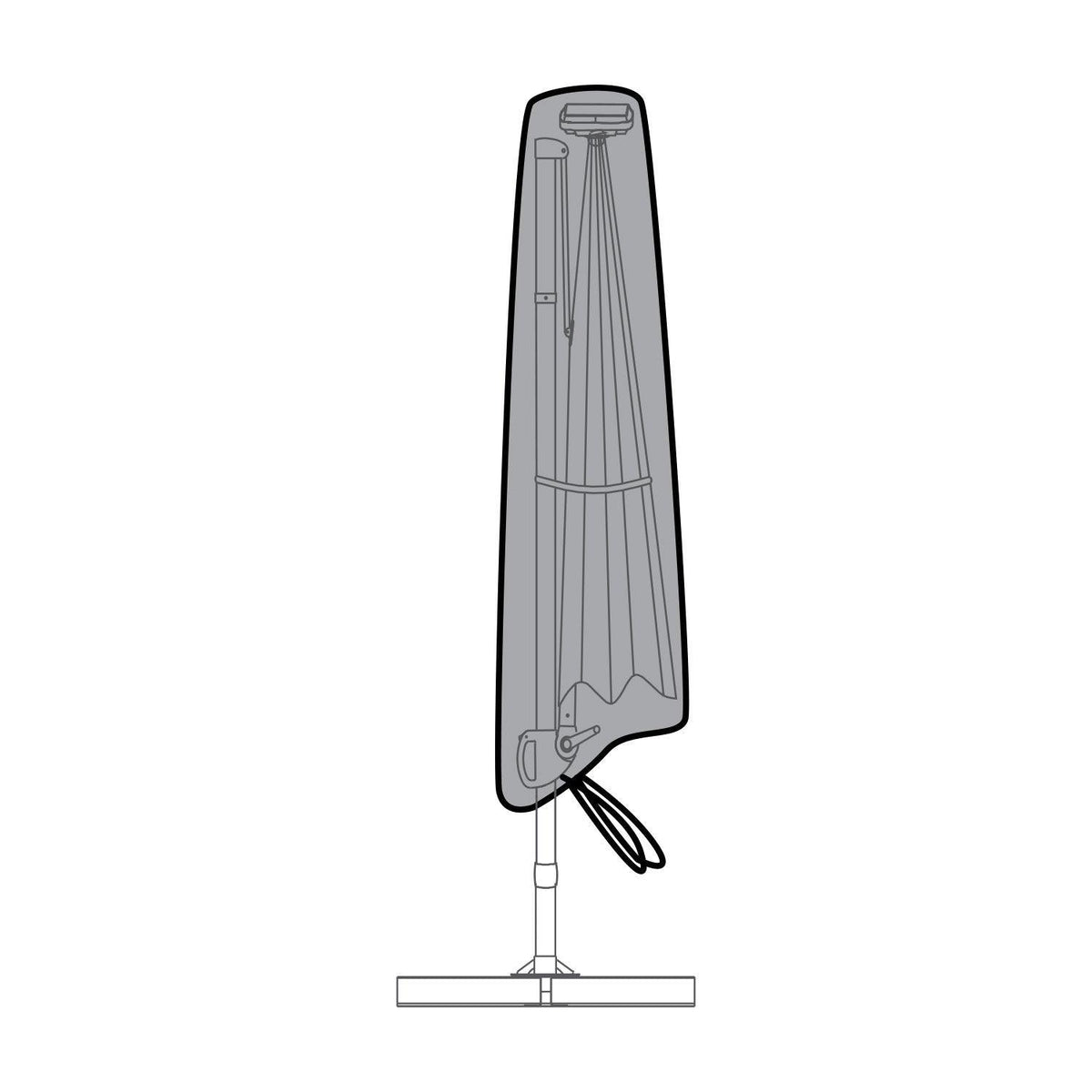 Outlet - Parasol Cover - Lean Over & Cantilever Parasols