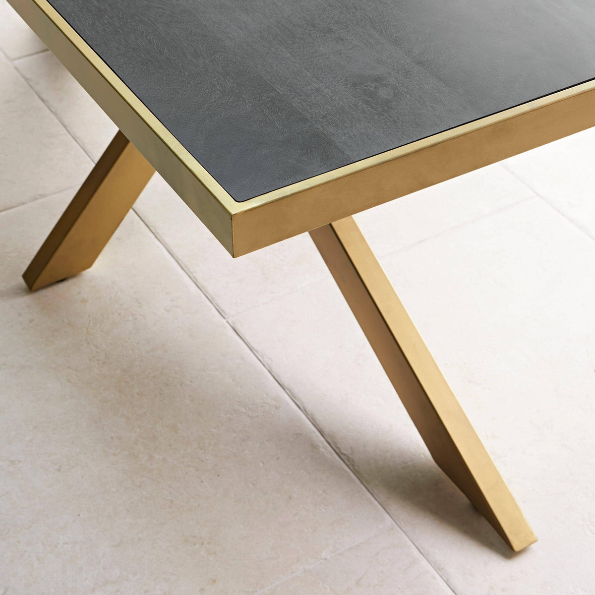 Rayna Jet Black Dining Table