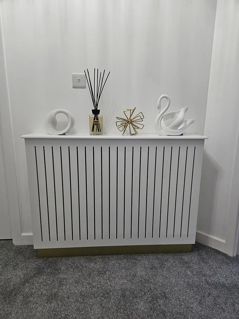 Iliana Medium Radiator Cover - Snow White