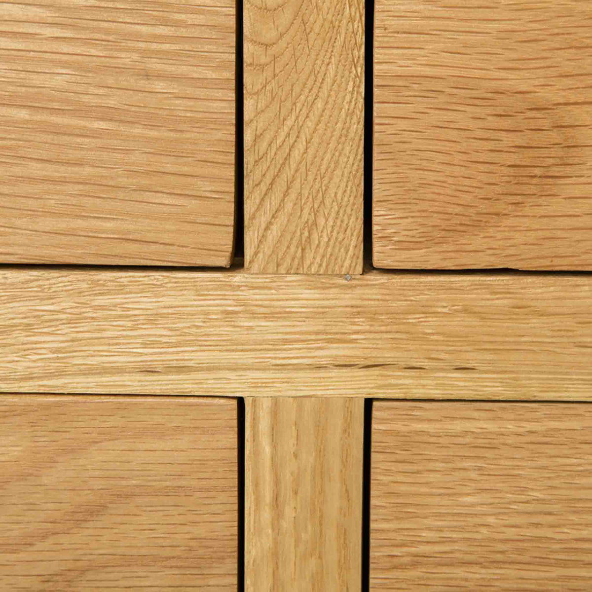 London Oak Large Smart TV Stand