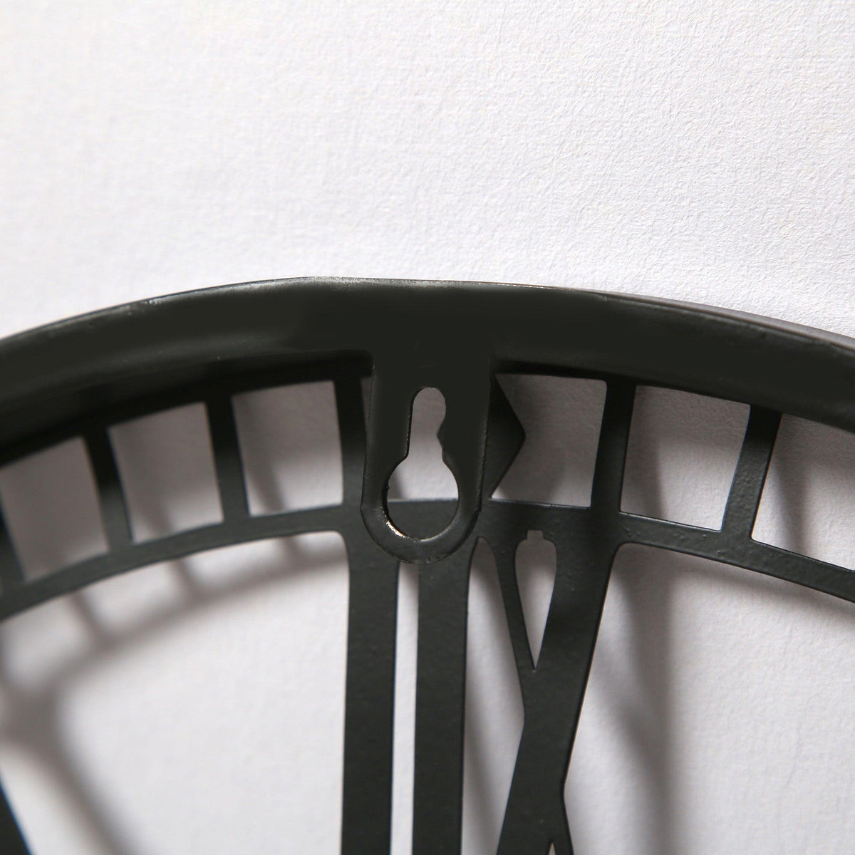 Riseley Small Skeleton Wall Clock - Black