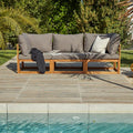Outlet - Rowan 3 Seater Wooden Garden Sofa Set