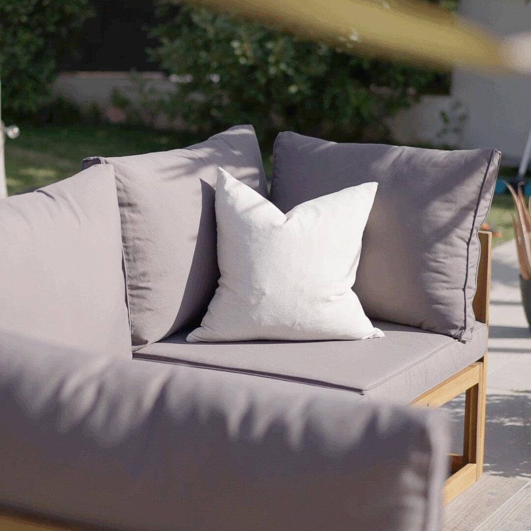 Outlet - Rowan 3 Seater Wooden Garden Sofa Set