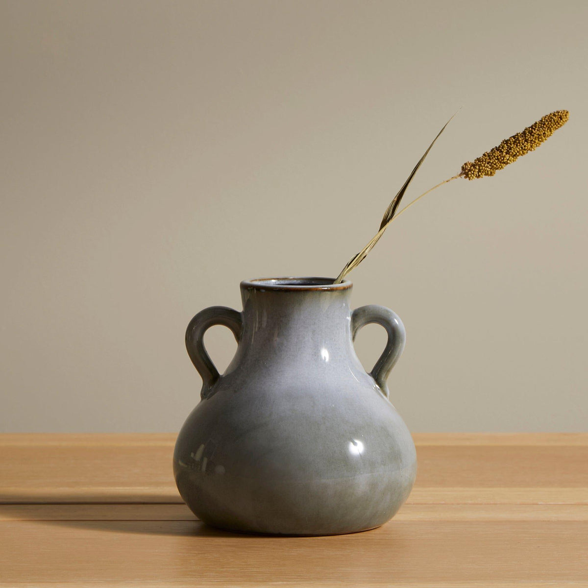 Outlet - Ruthwell 16cm Ceramic Vase - Blue