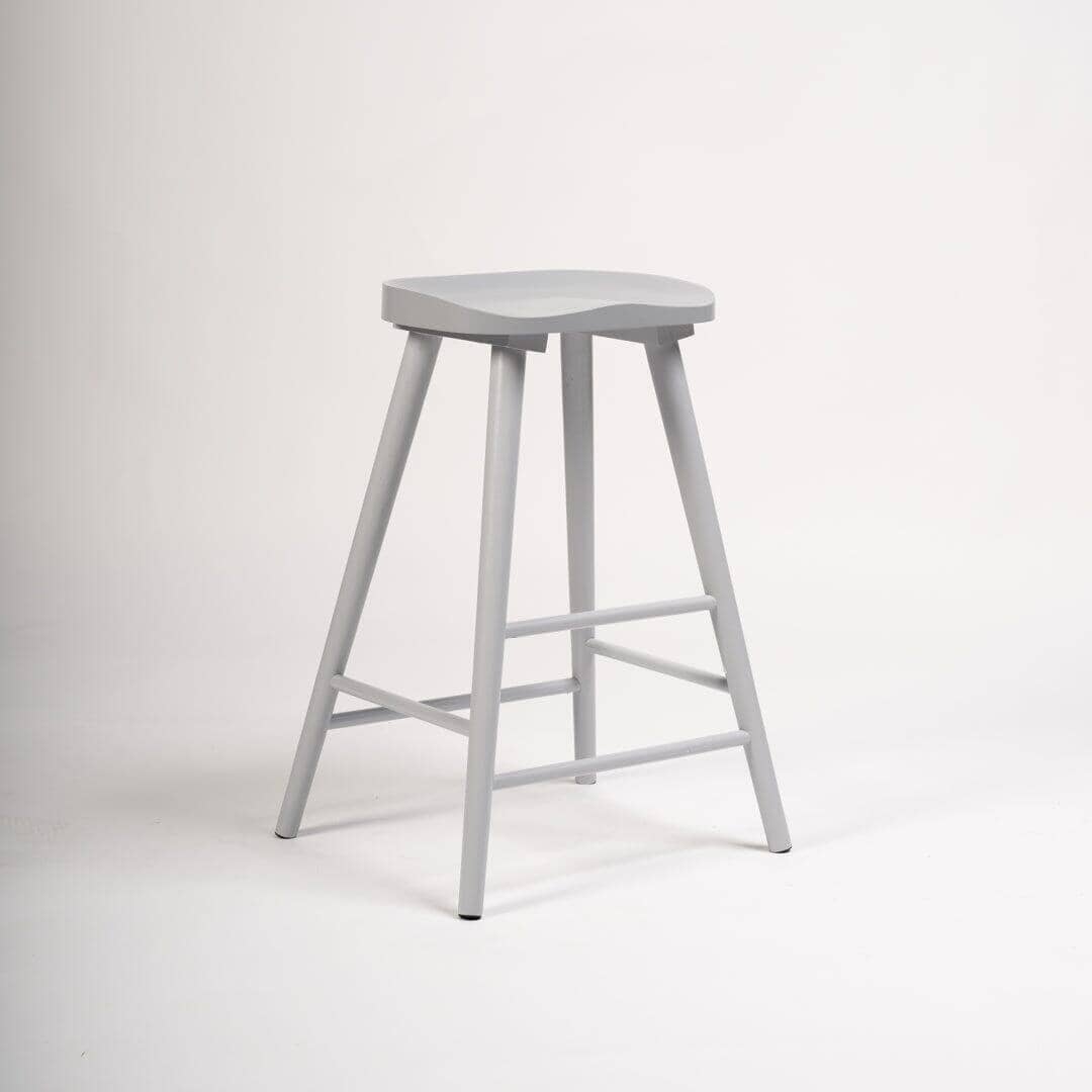 OUTLET - Silvester Grey Bar Stool