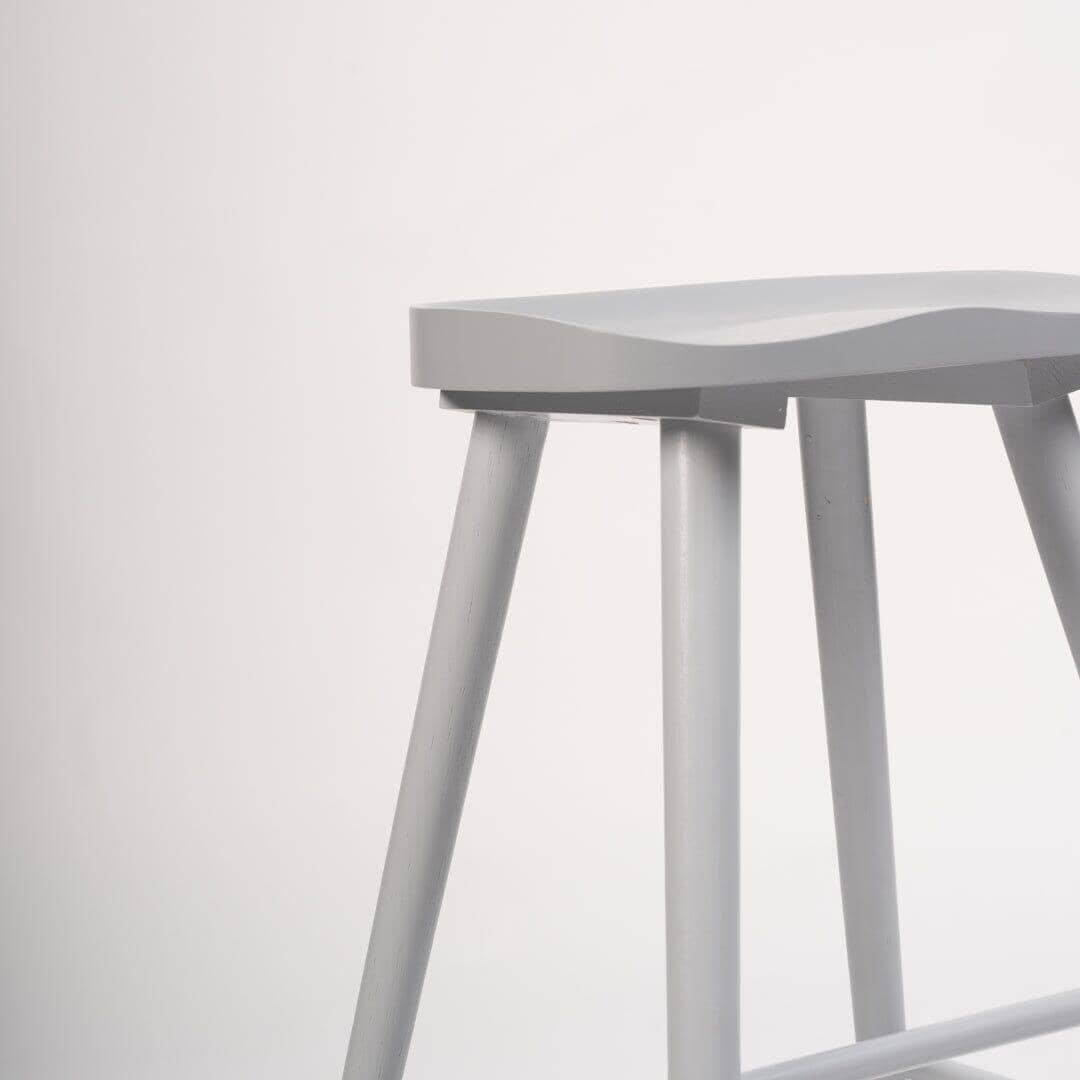 OUTLET - Silvester Grey Bar Stool