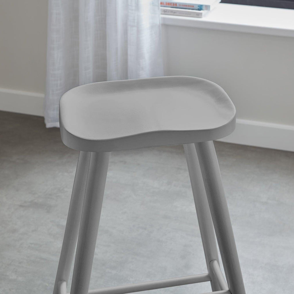 Outlet - Silvester Bar Stool - Grey