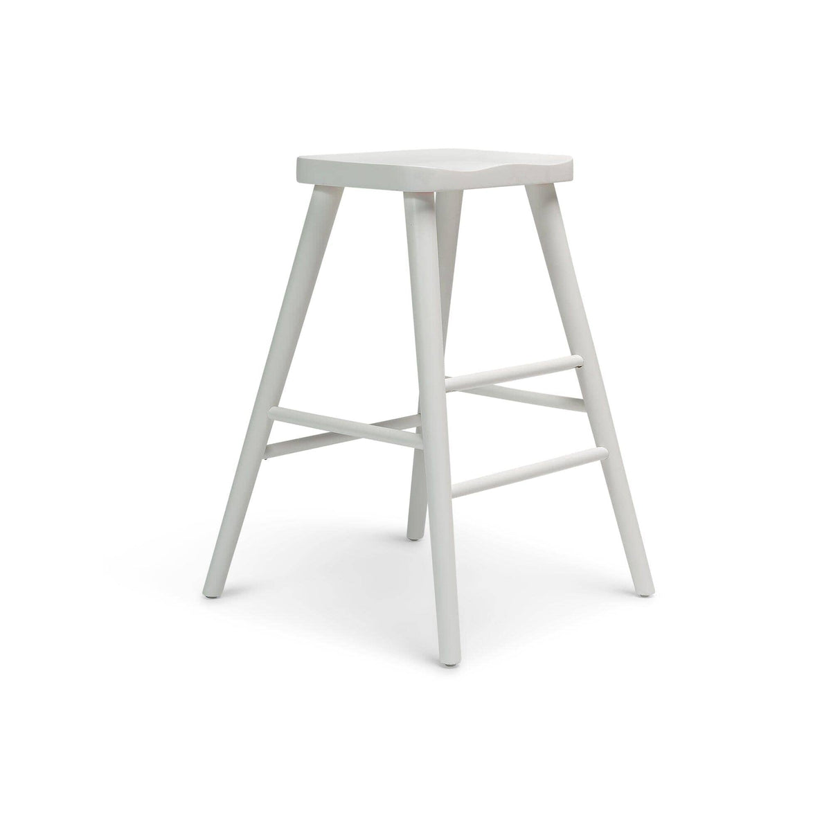 OUTLET - Silvester White Bar Stool