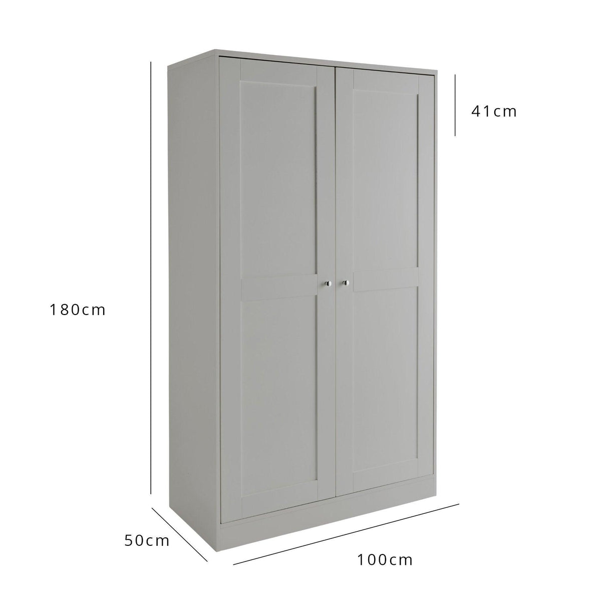 Stevie Bedroom Furniture Set - Grey