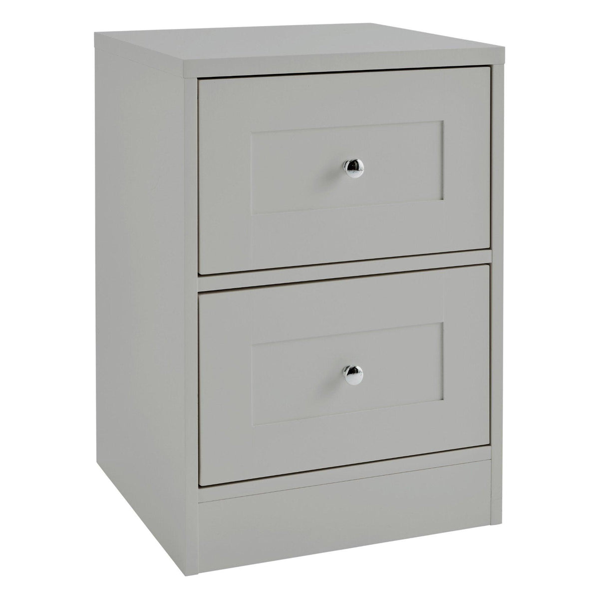 Stevie Bedside Table - Grey