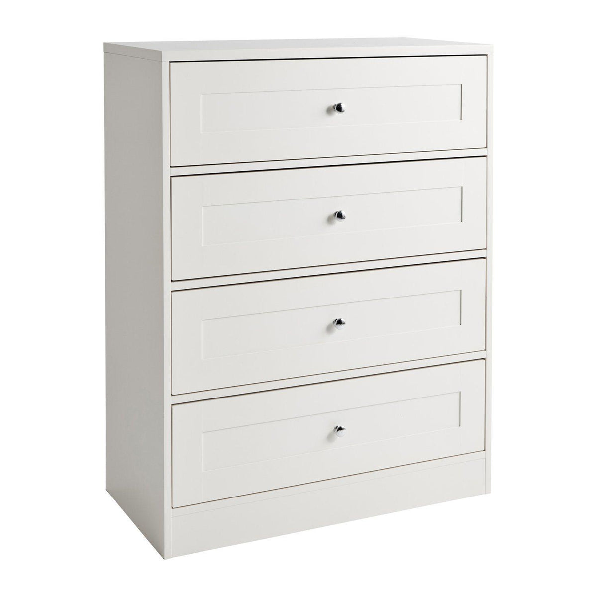 Stevie Chest of Drawers - 4 Drawer - White
