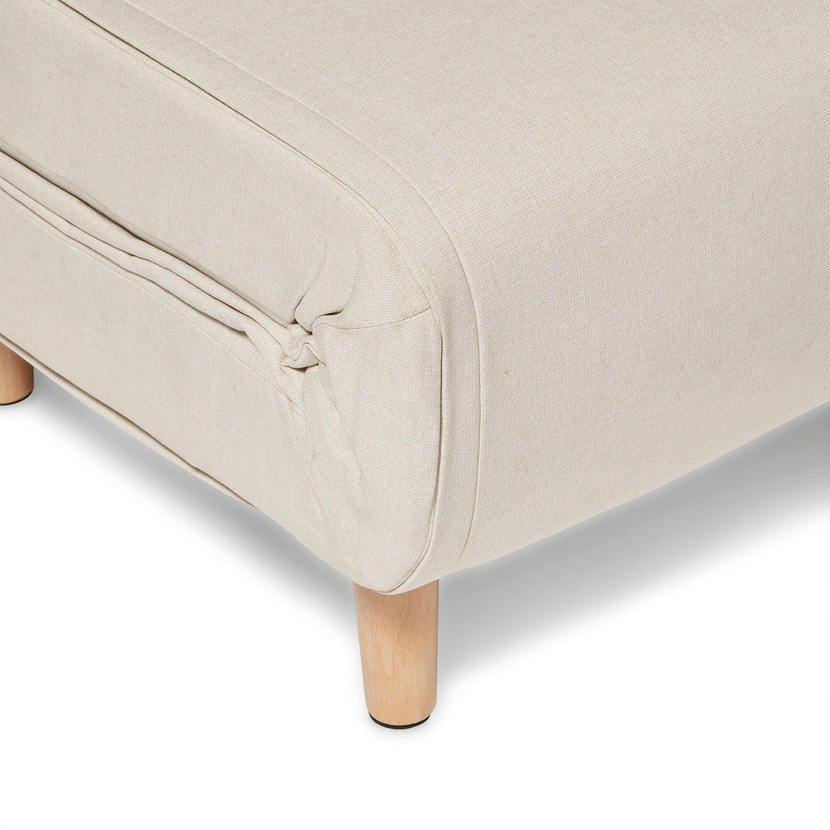 Una Single Sofa Bed - Oatmeal Linen