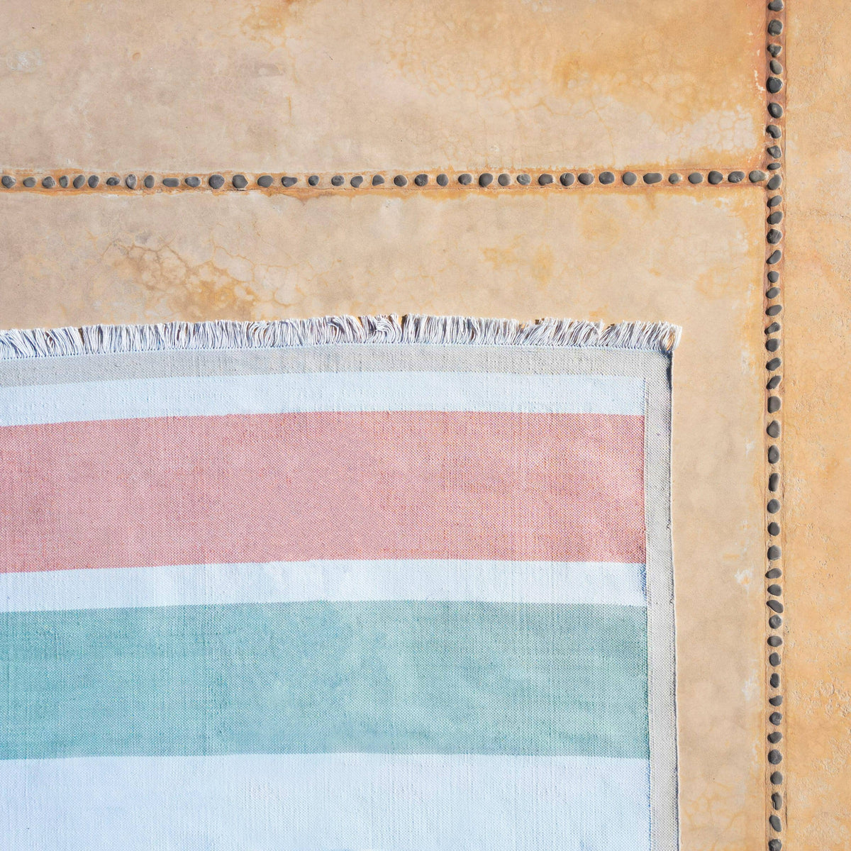 Whitbeck Striped Outdoor Pet Rug - Natural - 160cm x 230cm