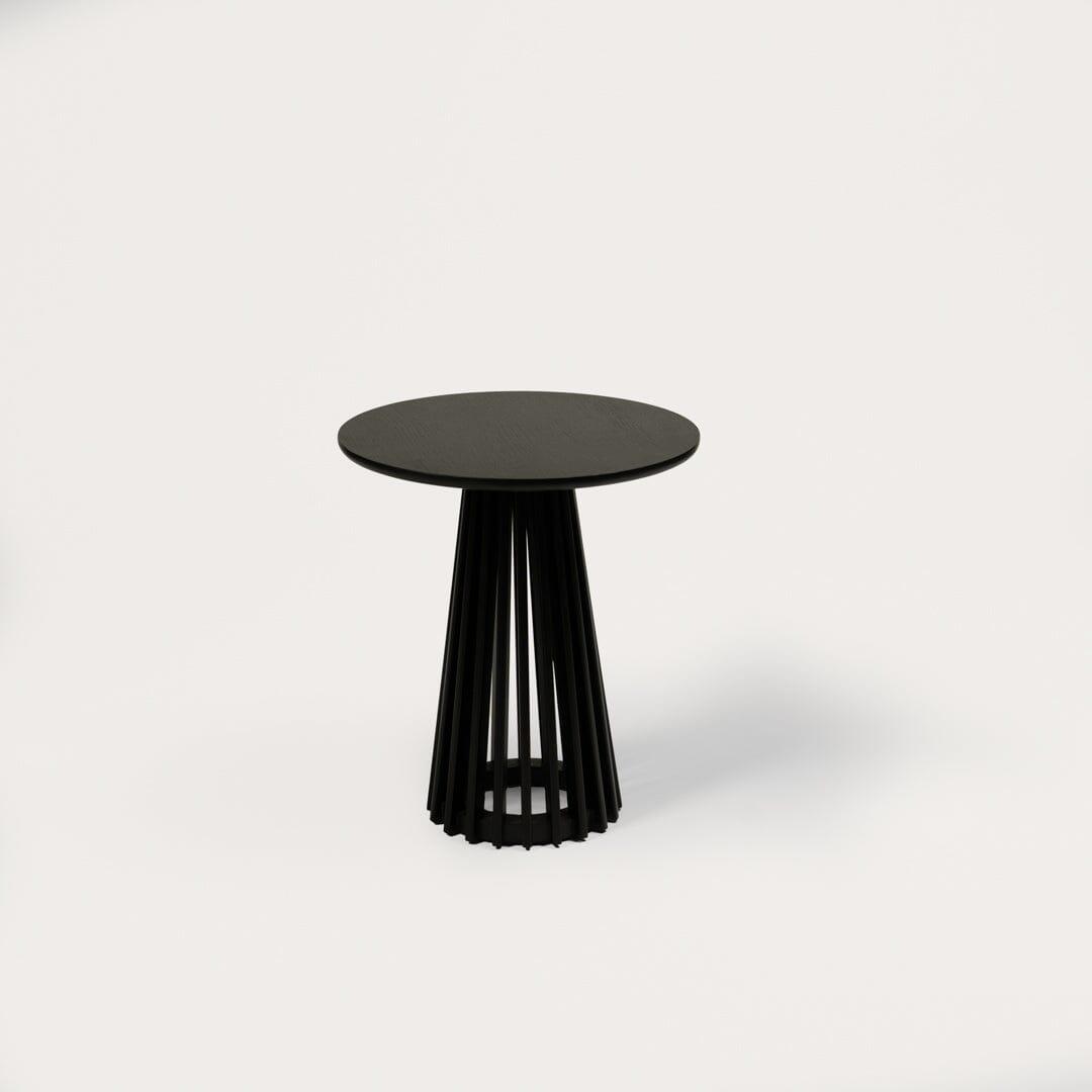 Willow Side Table - Stained Black