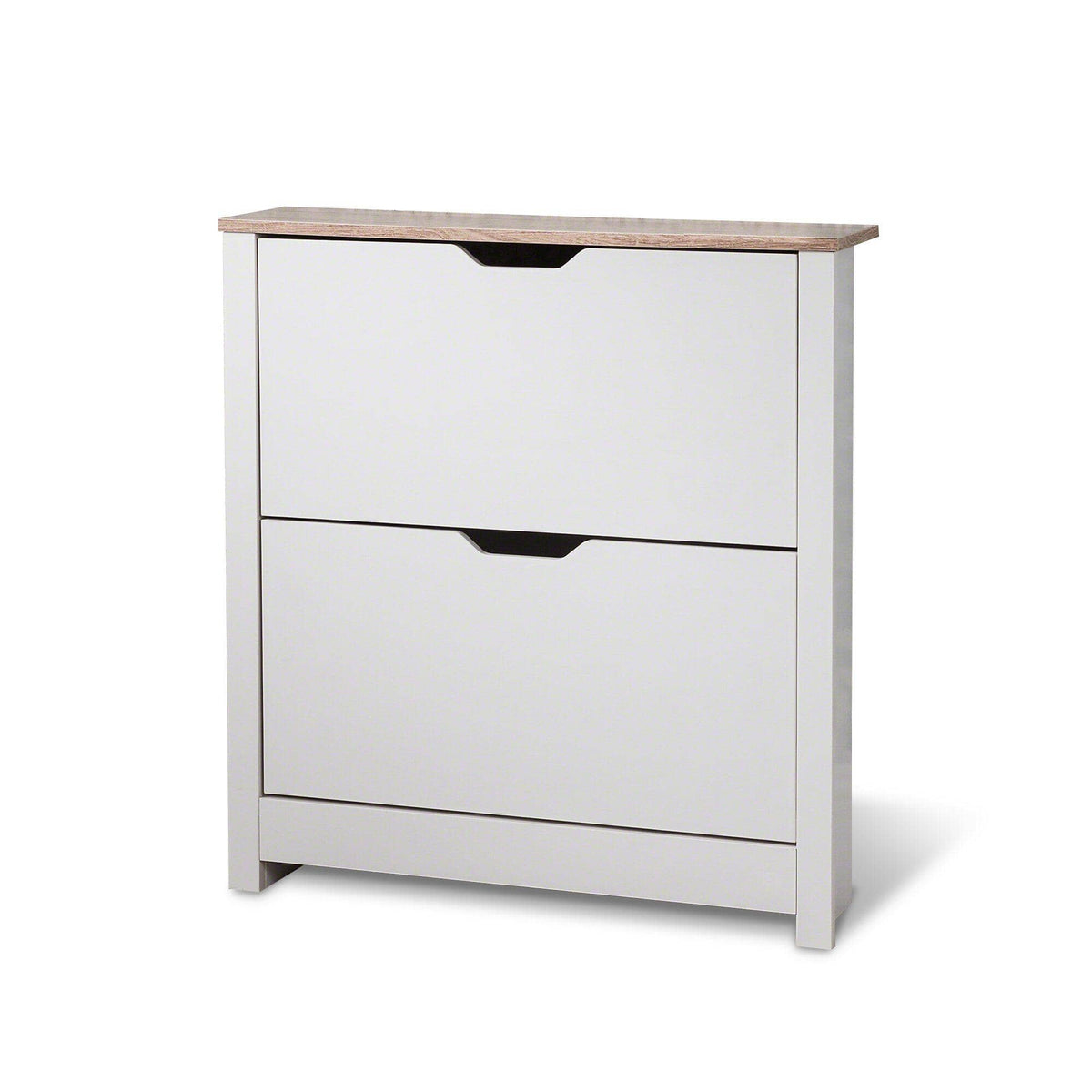 Windsor Shoe Cabinet - 2 Door - White