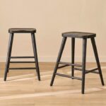 Silvester Black Bar Stool