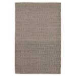 Outlet - Alverton Clay & Black Geometric Wool with Cotton Rug - 160 x 230cm - Image 4