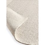 Atcham Clay/Natural Pebble Wool with Cotton Rug - 160 x 230cm - Image 11