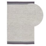 Elston Cotton Rug - Mist Grey - 160cm x 230cm